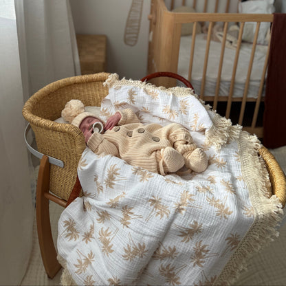 Knitted Romper - Oat